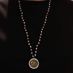 Artisan Coin Necklace